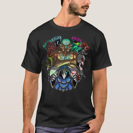 Gift for Men Terraria Game Boss Halloween Classic T-shirt (Voorkant)