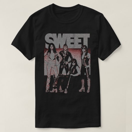 Gift for Men the Sweet Band Retro  T-shirt (Design voorkant)