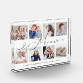 Gift for Mimi | Foto-collage voor kleinkinderen Fotoblokken (Links)