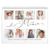 Gift for Mimi | Foto's voor kleinkinderen Kalender (Hoes)