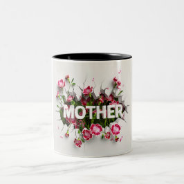 Gift for Mom for Mother's Day or Birthday Gift Tweekleurige Koffiemok