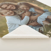 Gift for Mom Sherpa Blanket Photo Mother's Day Sherpa Deken (3/4)
