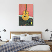 Gift for musician guitarist canvas afdruk (Insitu (Slaapkamer))