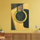 Gift for musician guitarist canvas afdruk (Insitu (Woonkamer))