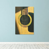 Gift for musician guitarist canvas afdruk (Insitu (Houten vloer))