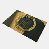 Gift for musician guitarist deurmat (Schuin)