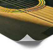 Gift for musician guitarist poster (Hoek)