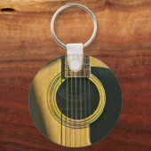 Gift for musician guitarist sleutelhanger (Voorkant)