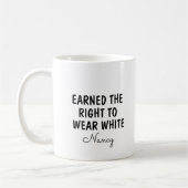 Gift For New Doctor, Personalized White Coat Koffiemok (Links)