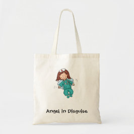 Gift for Nurses - Angel in Disguise Tote Bag
