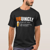 Gift for oom - Druncle Shirt (Voorkant)