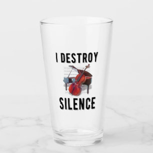 Gift for Pianist, ik verwoest stilte Glas