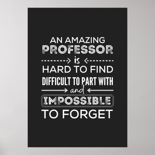 Gift For Professor, professor Gift Poster (Voorkant)