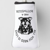  Gift for Rottweiler-Loving Golfers Golfheadcover (Draai 90)