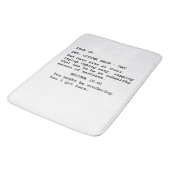 Gift for Screenwriter - Funny Coffee Shop Scene Badmat (Gekanteld)