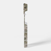 Gift for Skull Lover Militaire Veteraan Camo Solda iPhone Hoesje (Linkerkant)