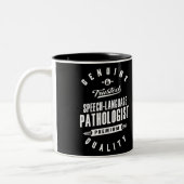 Gift for Speech Language Patholoog Tweekleurige Koffiemok (Links)