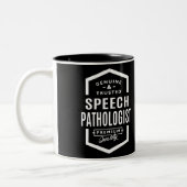 Gift for Speech Pathologist Tweekleurige Koffiemok (Links)