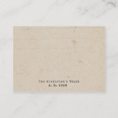 Gift for the Wordsmith Graduation Gift Insert Notitiekaartje (Achterkant)