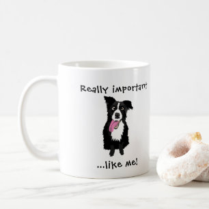 Gift for Vet Tech Funny Border Collie Hondenliefhe Koffiemok