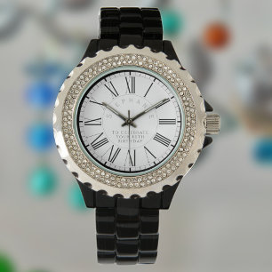 Gift for Woman op haar 40ste verjaardag met naam Horloge
