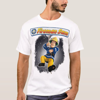 Gift for Women Fireman Children Cartoons Sam Cute T-shirt