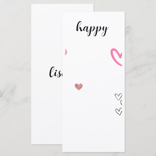 Gift Gelukkige Vrienden Schattig (Voorkant / Achterkant)