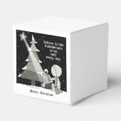 Gift Giver-Merry Kerstmis Bedankdoosjes (Achterkant)