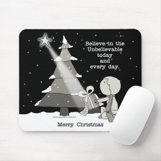 Gift Giver-Merry Kerstmis Muismat (Met muis)