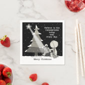 Gift Giver-Merry Kerstmis Servetten (Insitu)