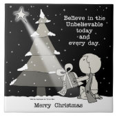 Gift Giver-Merry Kerstmis Tegeltje (Voorkant)