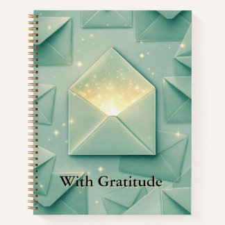 Gift & Gratitude Ledger | Elegant Envelope Design Notitieboek
