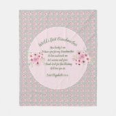 GIFT - Grootmagedichten van kleinkinderen - DOUANE Fleece Deken (Voorkant)