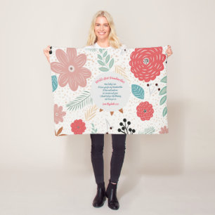 GIFT - Grootmagedichten van kleinkinderen - DOUANE Fleece Deken