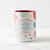 GIFT - Grootmagedichten van kleinkinderen - DOUANE Mok (Midden)