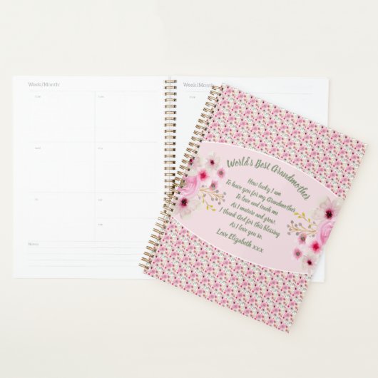 GIFT - Grootmagedichten van kleinkinderen - DOUANE Planner (Display)