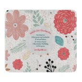 GIFT - Grootmagedichten van kleinkinderen - DOUANE Snijplank (Voorkant)