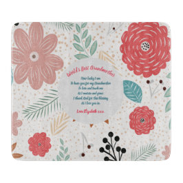 GIFT - Grootmagedichten van kleinkinderen - DOUANE Snijplank