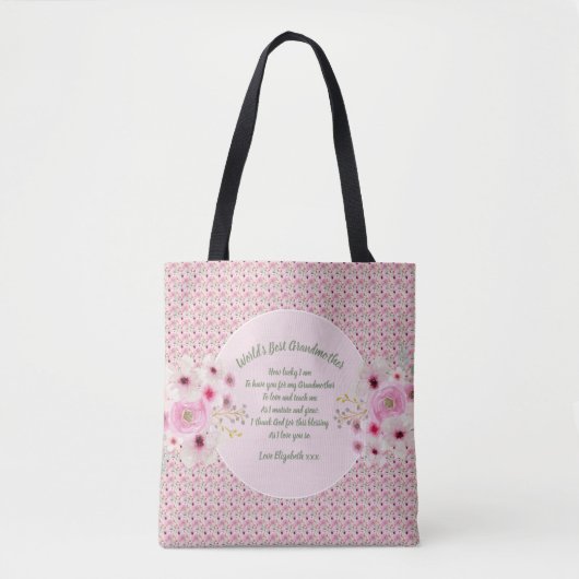 GIFT - Grootmagedichten van kleinkinderen - DOUANE Tote Bag (Voorkant)