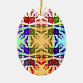 gift Hakuna Matata leeuwen Keramisch Ornament (Voorkant)