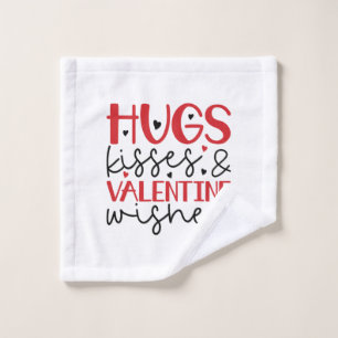 Gift Hugs Kisses Wishes Washandje