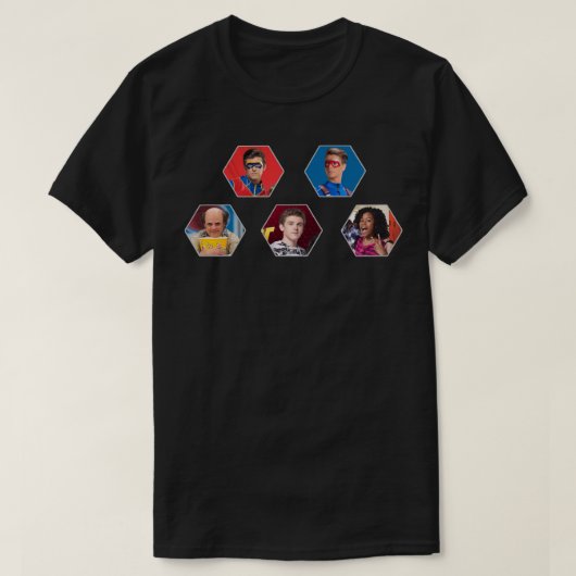 Gift Idea Henry Danger Hexagon Family Birthday Fam T-shirt (Design voorkant)
