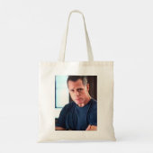 Gift Idea Jason Scientist begint met Funny Graphic Tote Bag (Achterkant)