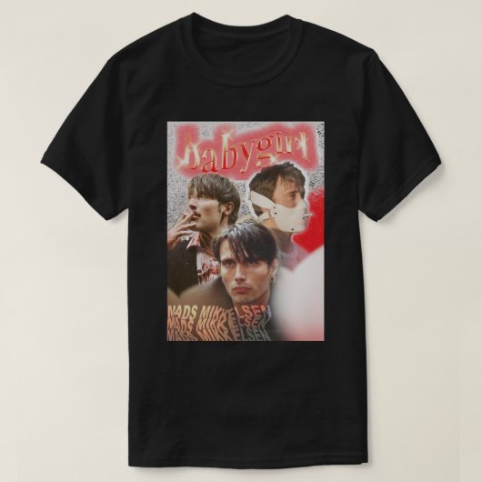 Gift Idea Mads Actor Mikkelsen Funny Graphic Gift T-shirt (Design voorkant)
