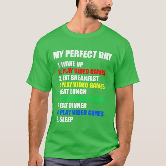 GIFT IDEAhe Perfect Gaming Day Suprise for Game fr T-shirt (Voorkant)