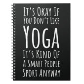 Gift Ideas For A Yoga Lover Yogi For Her Notitieboek (Voorkant)
