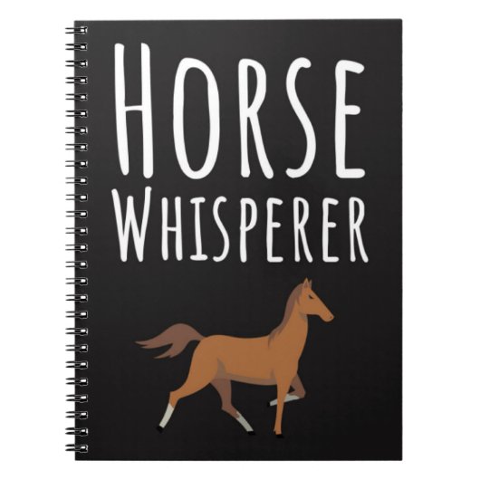 Gift Ideas For Horse Lovers Equine Animal Rider Notitieboek (Voorkant)