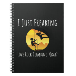 Gift Ideas For Rock Climbers Climbing Men For Him Notitieboek