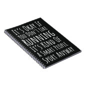 Gift Ideas For Runners Running Simple Fitness Her Notitieboek (Rechterzijde)