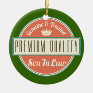 Gift in Law (Funny) Keramisch Ornament